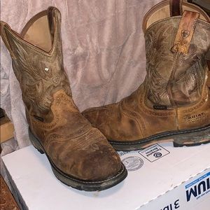 Ariat composite toe boots 12